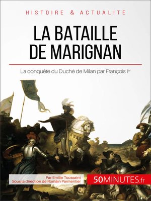 cover image of La bataille de Marignan